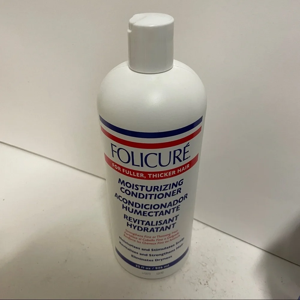 Folicure Moisturizing Conditioner Thicker Hair HTF